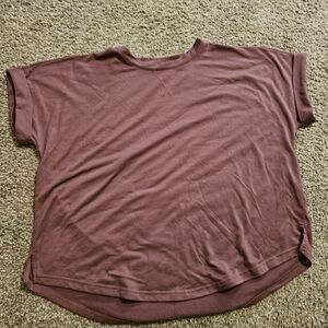 Maurices Dusty Rose Short Sleeve Tee